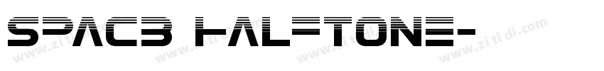 Spac3 halftone字体转换